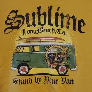 Sublime Stand by Your Van Rock Tour Tee SZ M